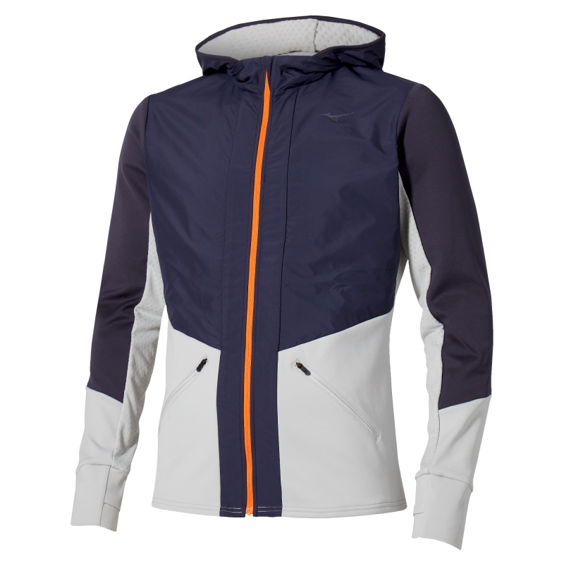 Active Warmalite Hybrid Full Zip Hooded Long Sleeve Top - Running jas - Heren