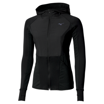Active Warmalite Hybrid Full Zip Hooded Long Sleeve Top - Dámská běžecké vesta