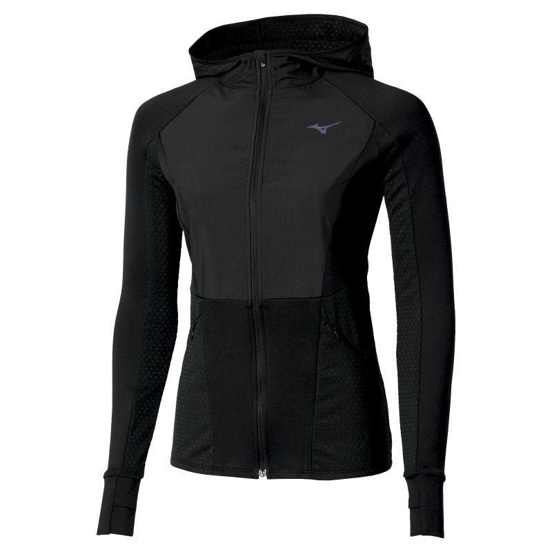 Active Warmalite Hybrid Full Zip Hooded Long Sleeve Top - Juoksupaidat - Naiset