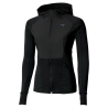 Mizuno Active Warmalite Hybrid Full Zip Hooded Long Sleeve Top - Running jas - Dames | Hardloop