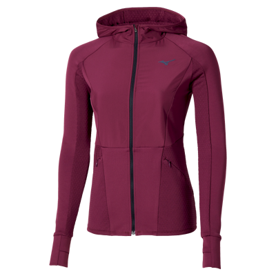 Active Warmalite Hybrid Full Zip Hooded Long Sleeve Top - Runningjakke - Damer