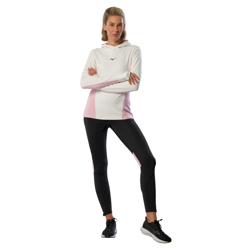 Mizuno Active Warmalite Hooded Long Sleeve Top - Bielizna termiczna damska | Hardloop