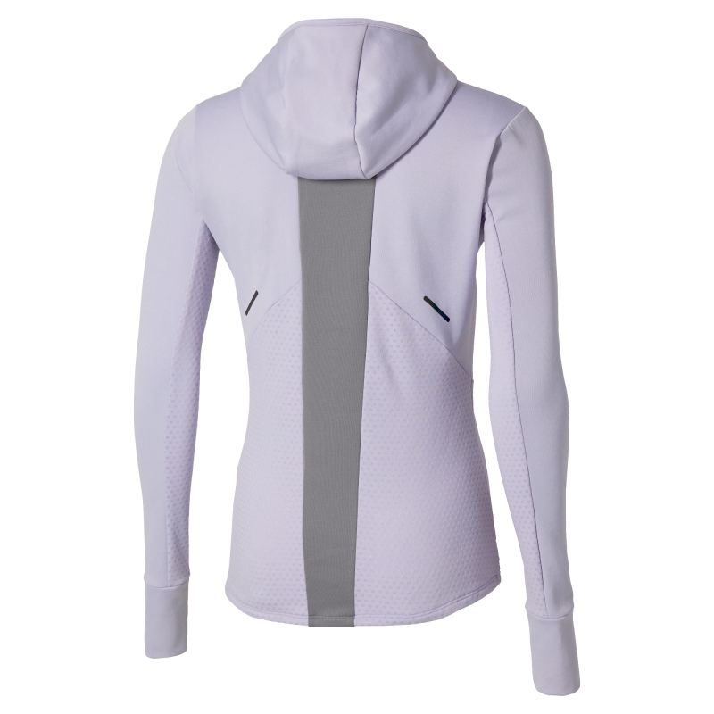 Mizuno Active Warmalite Hooded Long Sleeve Top - Sous-vêtement thermique femme | Hardloop