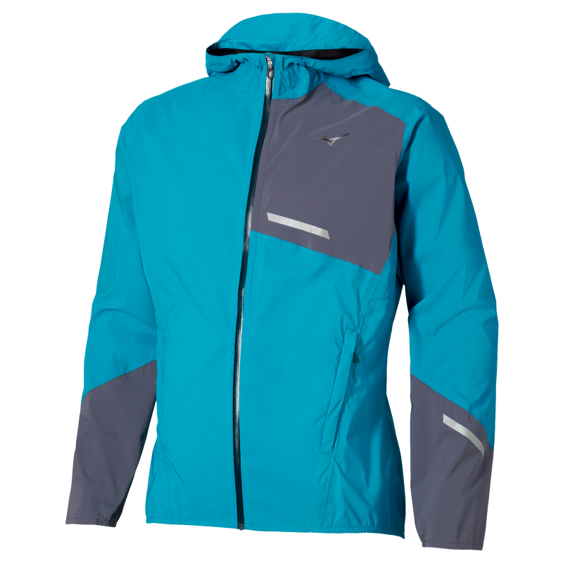 Mizuno Trail Waterproof 20K Jacket - Regenjas - Heren | Hardloop