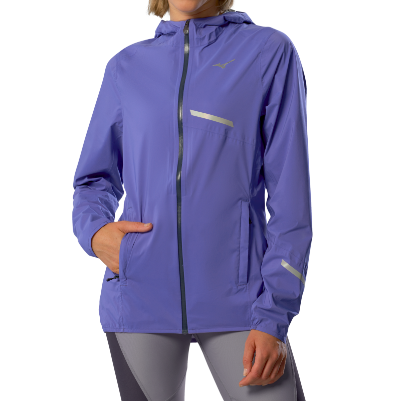 Mizuno Trail Waterproof 20K Jacket - Regenjas - Dames | Hardloop