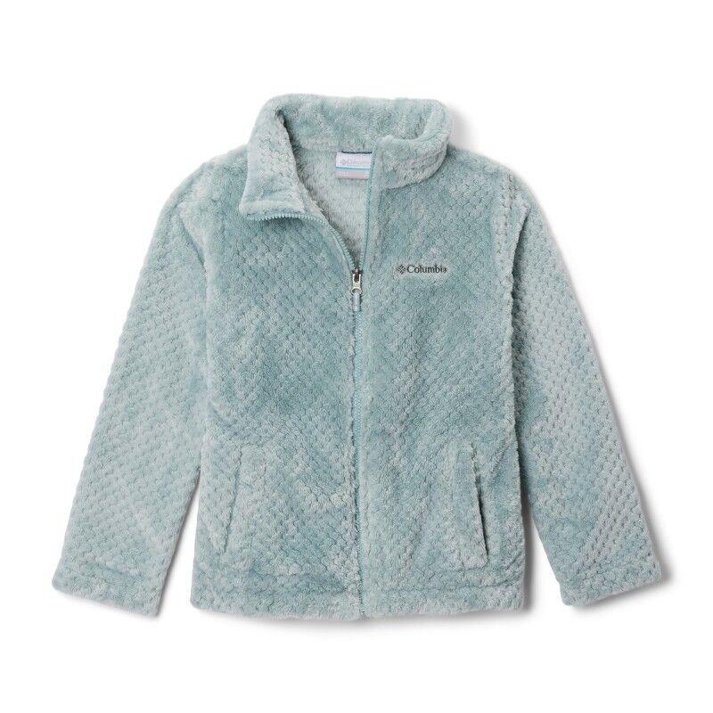 Columbia Youth Benton Springs Fleece Jacket For Girls - Crushed Blue, XX-Small, 250g MTR Fleece For Warmth