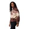 Columbia Helvetia II Printed Cropped Half Snap - Giacca in pile - Donna | Hardloop