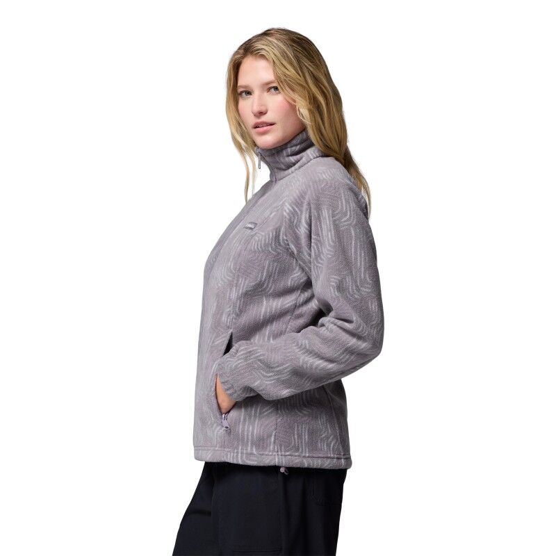 Columbia Benton Springs Printed Full Zip - Fleecetröjor - Dam | Hardloop
