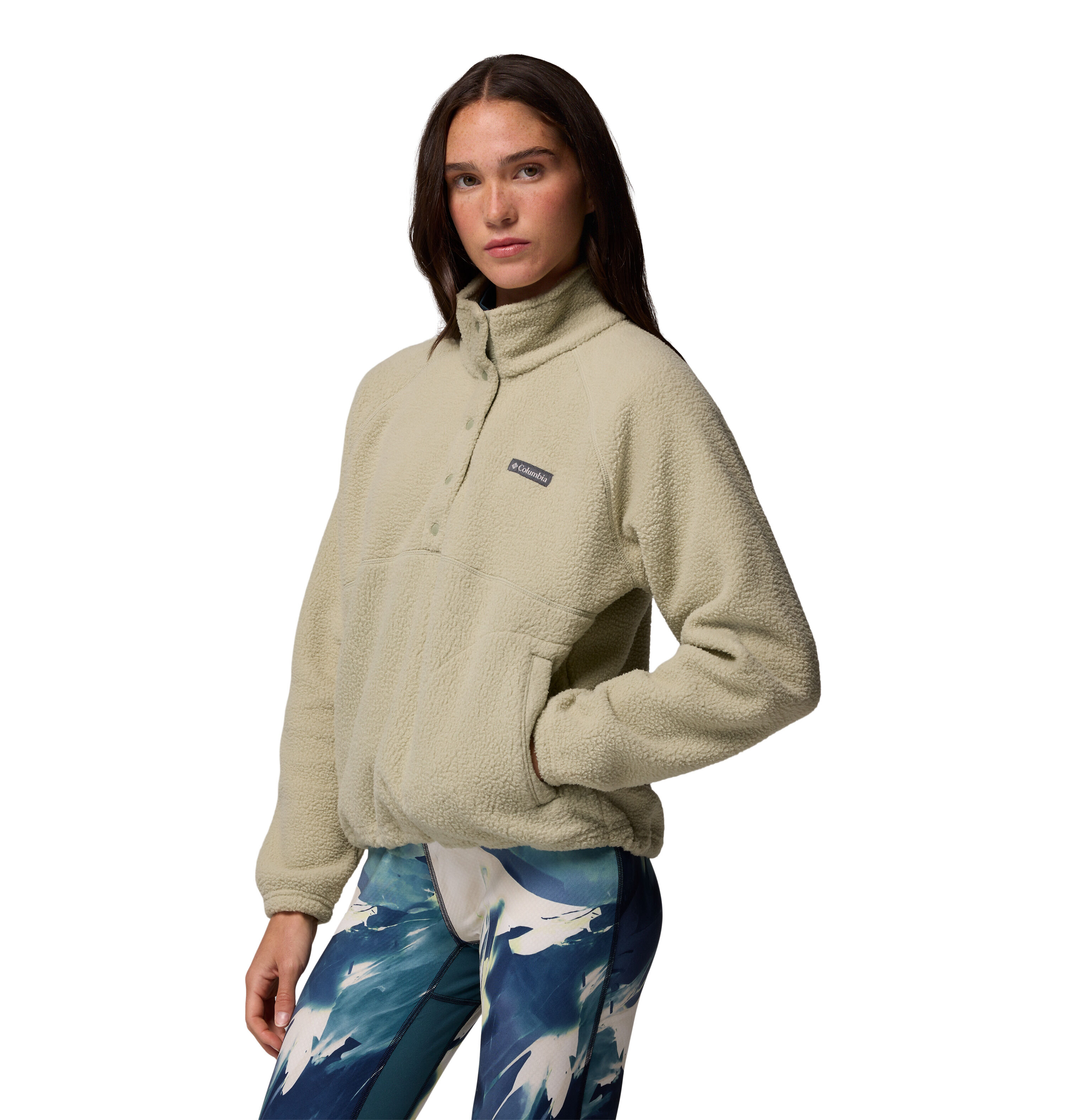 Columbia Jasper Ridge Pebbled Fleece Half Snap - Giacca in pile - Donna | Hardloop