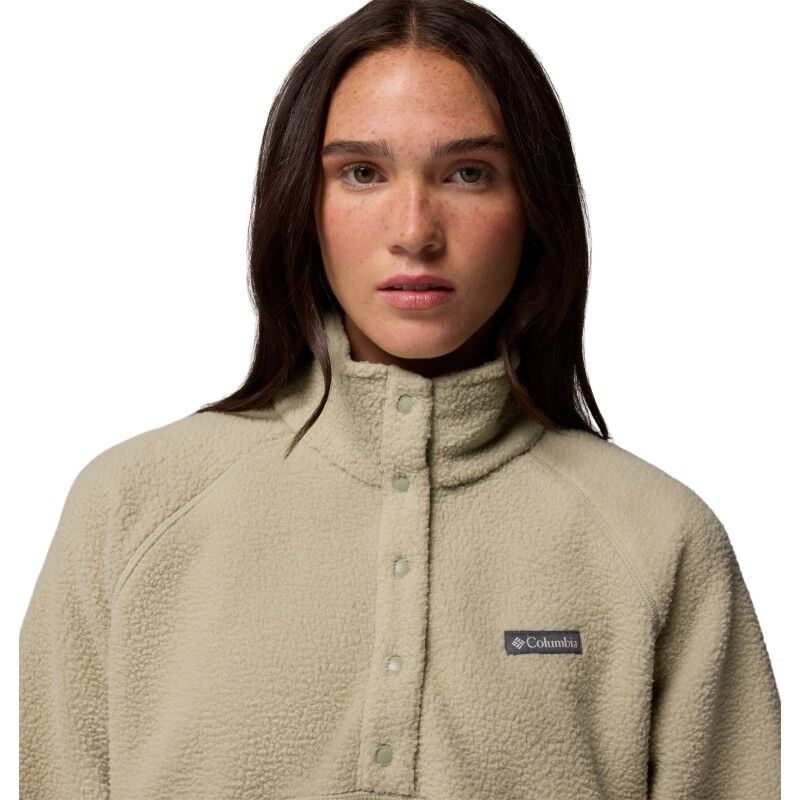 Columbia Jasper Ridge Pebbled Fleece Half Snap - Polaire femme | Hardloop