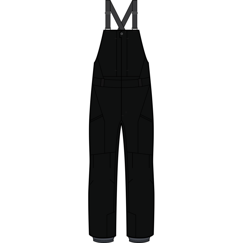 Recon Stretch Bibs - Damskie spodnie narciarskie na szelkach