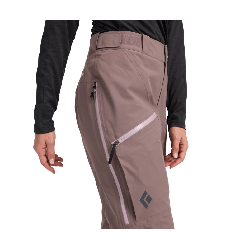 Black Diamond Recon Insulated Pants - Lasketteluhousut - Naiset | Hardloop