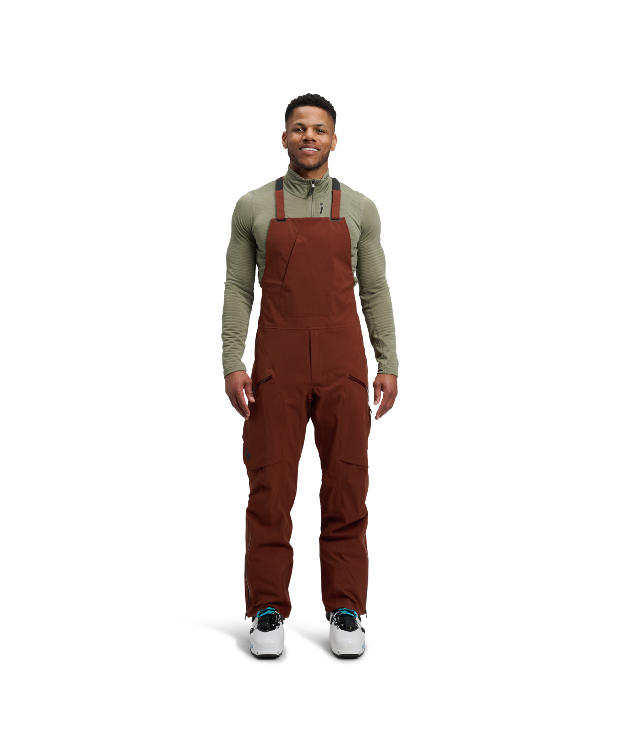 Black Diamond Factor Bibs - Pantaloni antipioggia - Uomo | Hardloop