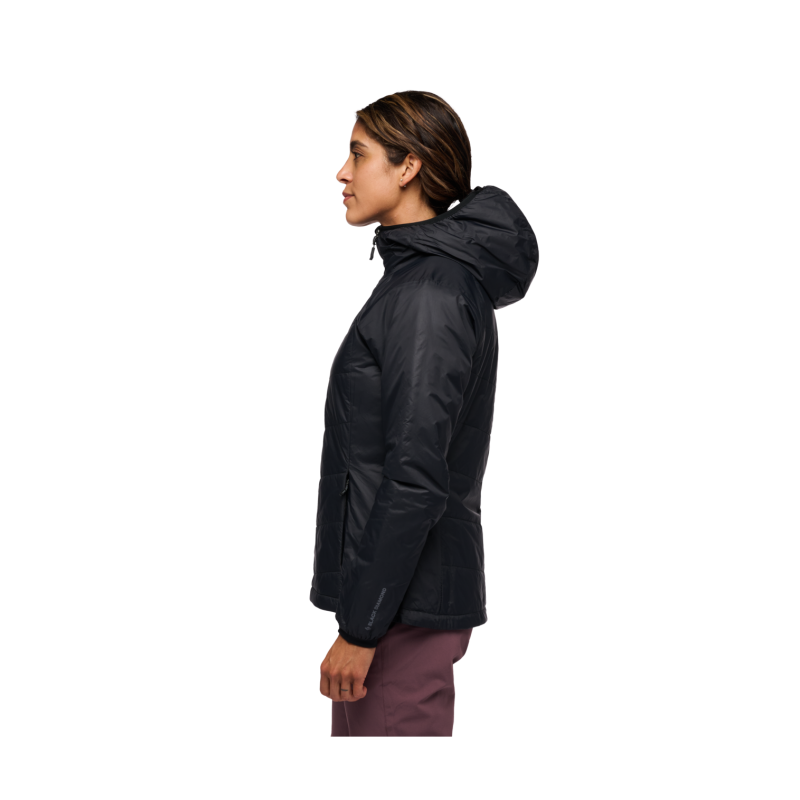 Black Diamond Solution Hoody - Doudoune femme | Hardloop
