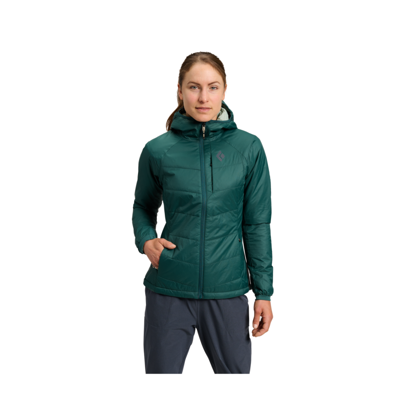 Black Diamond Solution Hoody - Syntetjacka - Dam | Hardloop