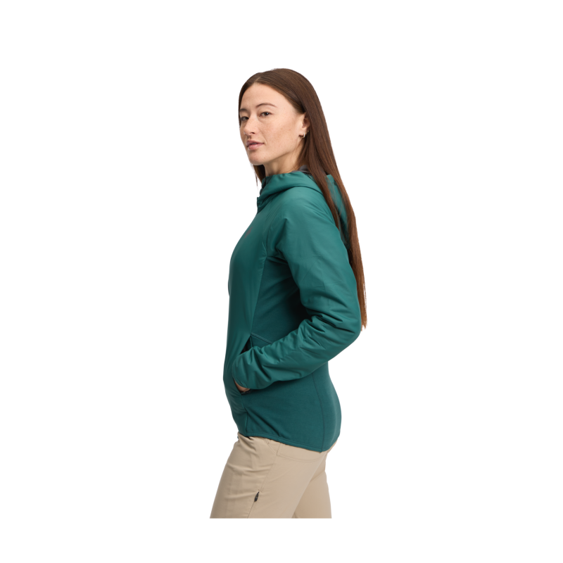 Black Diamond First Light Hybrid Hoody - Casaco híbrido mulher | Hardloop