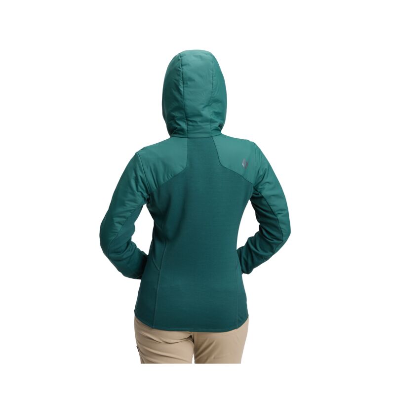 Black Diamond First Light Hybrid Hoody - Casaco híbrido mulher | Hardloop