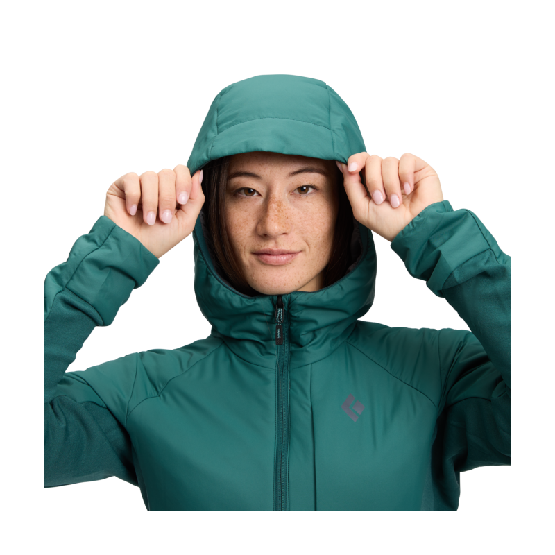 Black Diamond First Light Hybrid Hoody - Giacche ibride - Donna | Hardloop