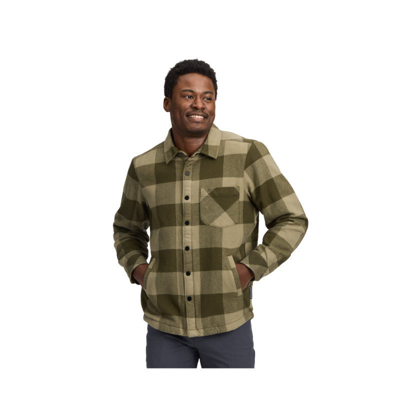 Heren Winterjassen Grote Maat Flanel Casual Fleece Voering Capuchon Geruite Overhemden voor Heren Buitenkleding Vintage Heren Warme Jas kopen vanaf een prijs van 19