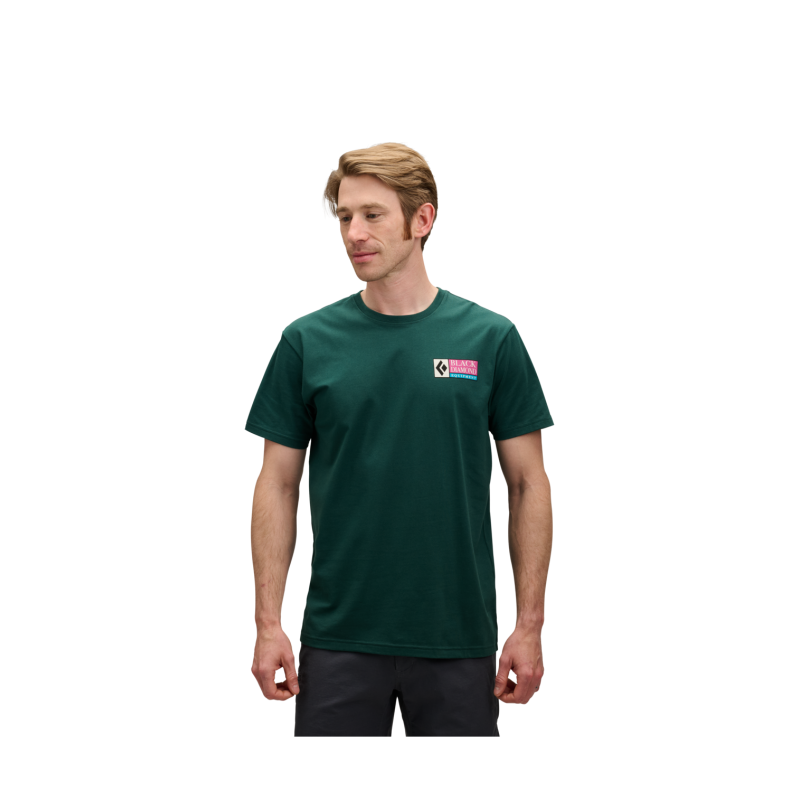 Black Diamond Winter Ridge SS Tee - T-shirt homem | Hardloop