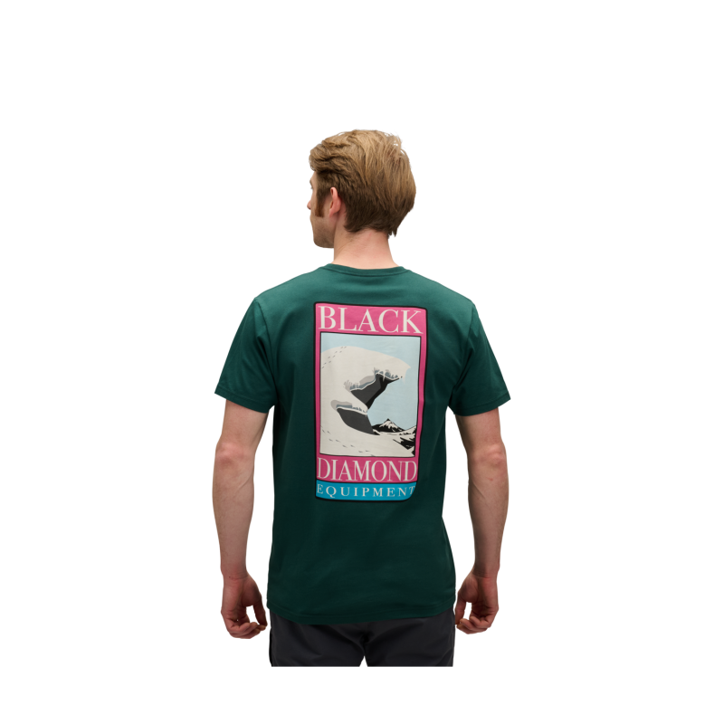 Black Diamond Winter Ridge SS Tee - T-shirt - Herrer | Hardloop