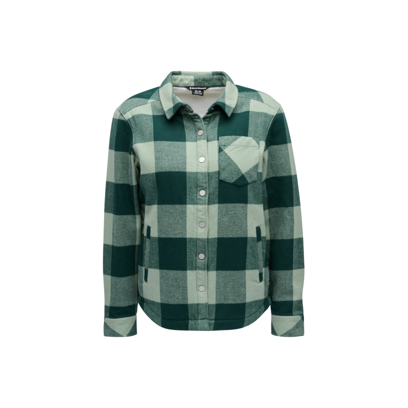 Project Lined Flannel - Camisa - Mujer