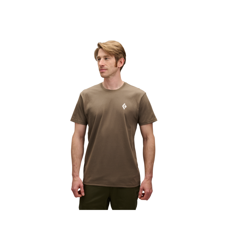 Black Diamond Backcountry Stamp SS Tee - T-paita - Miehet | Hardloop
