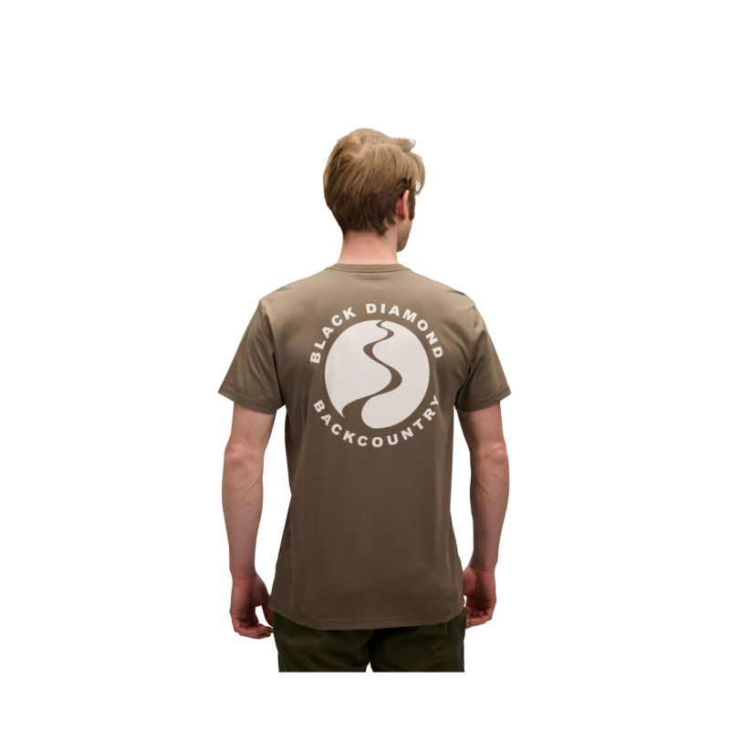 Black Diamond Backcountry Stamp SS Tee - Pánské triko | Hardloop