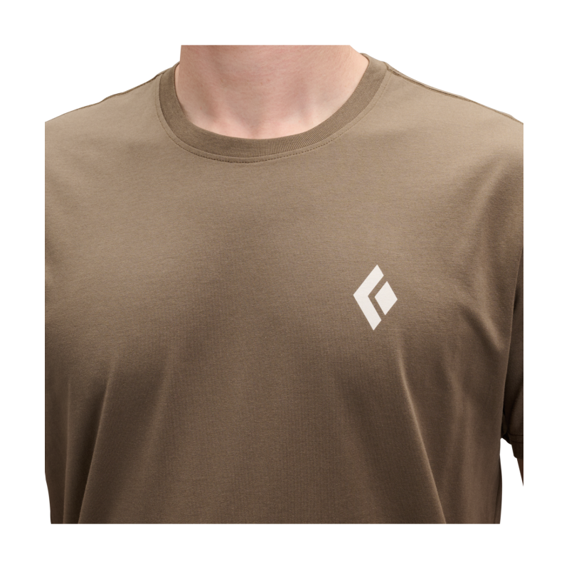 Black Diamond Backcountry Stamp SS Tee - Pánské triko | Hardloop