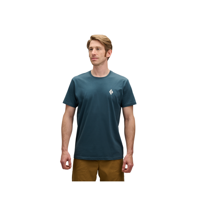 Black Diamond Backcountry Stamp SS Tee - Pánské triko | Hardloop