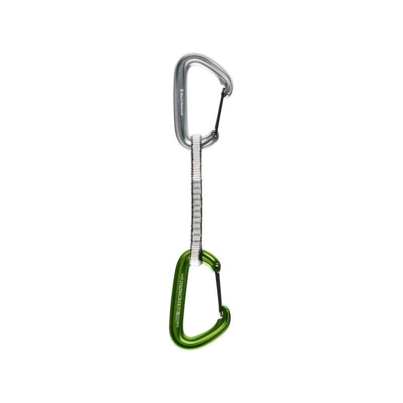 Black Diamond Litewire Quickdraw 12 cm - Cinta exprés