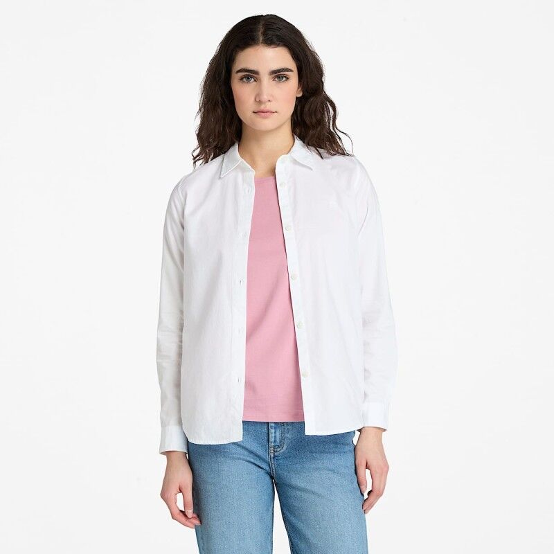 Timberland Oxford Long-Sleeve Shirt Camisa Mujer Hardloop
