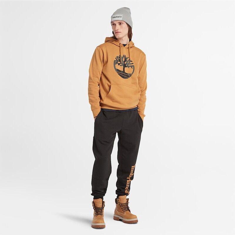 Timberland Kennebec River Tree Logo Hoodie - Hoodie - Herrer | Hardloop