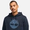 Timberland Kennebec River Tree Logo Hoodie - Munkjacka - Herr | Hardloop