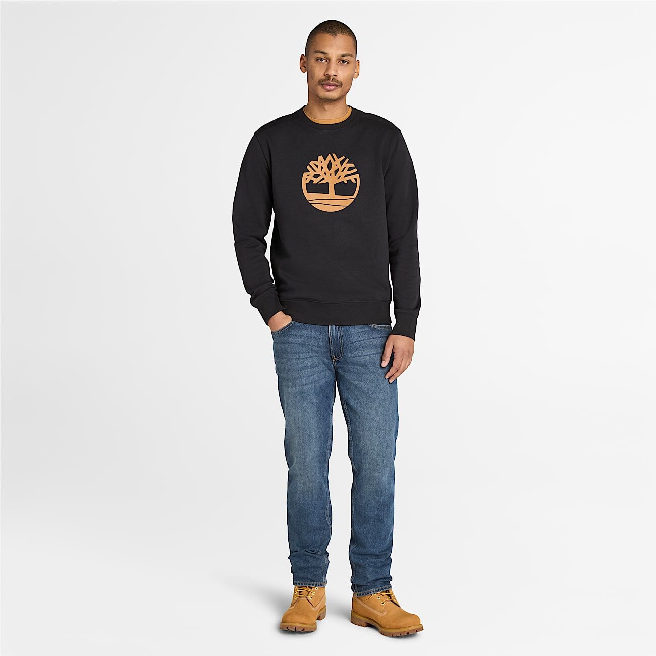 Timberland Kennebec River Tree Logo Crew Neck Sweat Jerséis