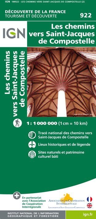 IGN Chemins vers Saint-Jacques De Compostelle