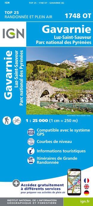 IGN Gavarnie / Luz-St-Sauveur / Parc National des Pyrénées