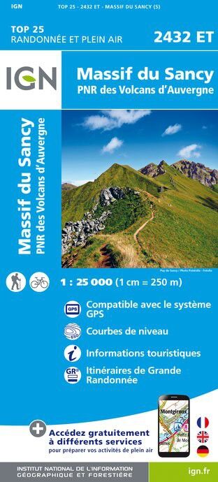 IGN Massif du Sancy