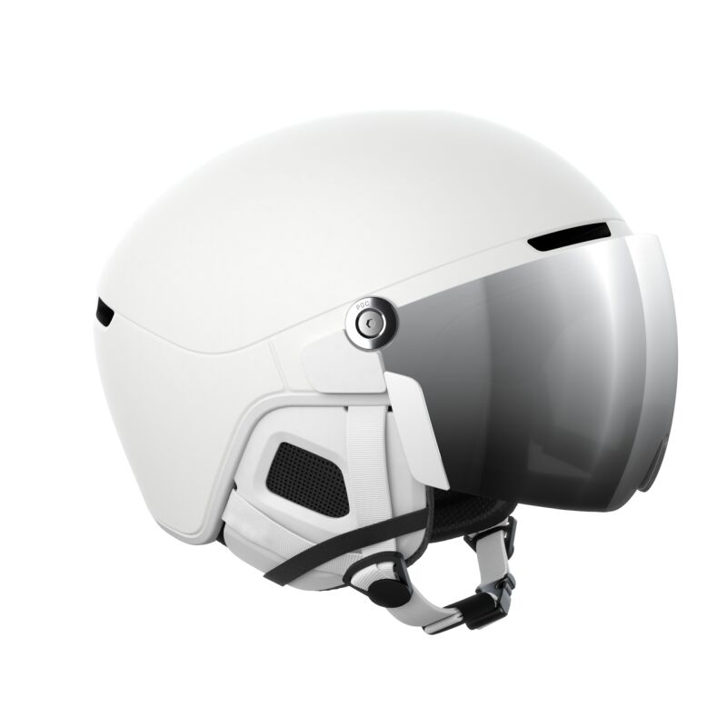 Poc Obex Visor - Partly Sunny Silver Cat 2 - Laskettelukypärä visiirillä | Hardloop