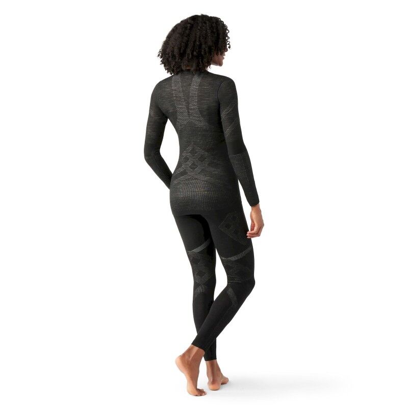 Smartwool Intraknit Thermal Merino Base Layer Crew - Merinoulltröja - Dam | Hardloop
