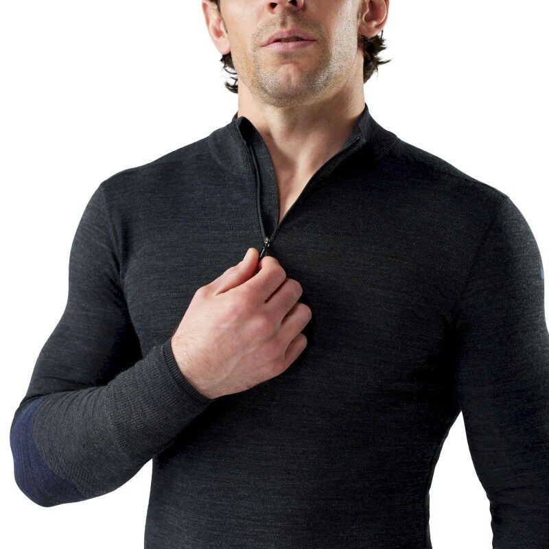 Smartwool Intraknit Thermal Merino Base Layer 1/4 Zip - Swetry z wełny merynosa męski | Hardloop