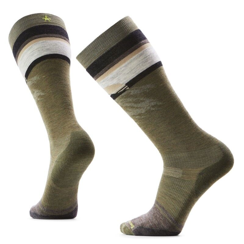 Snowboard Targeted Cushion Mountain Sunrise OTC Socks - Meias ski homem