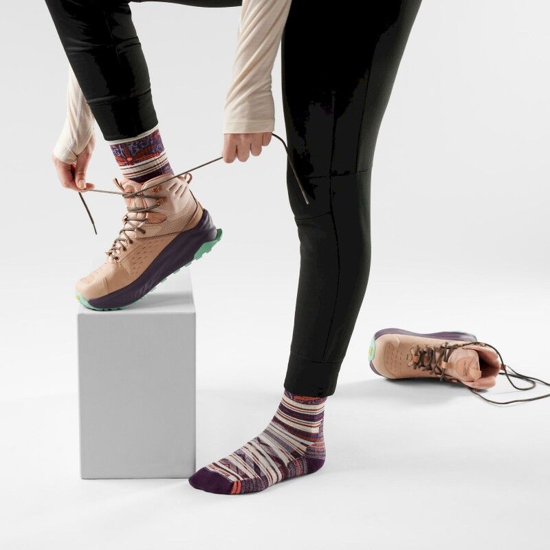 Smartwool Hike Targeted Cushion Dragon Stitch Mid Crew Socks - Wandelsokken - Dames | Hardloop