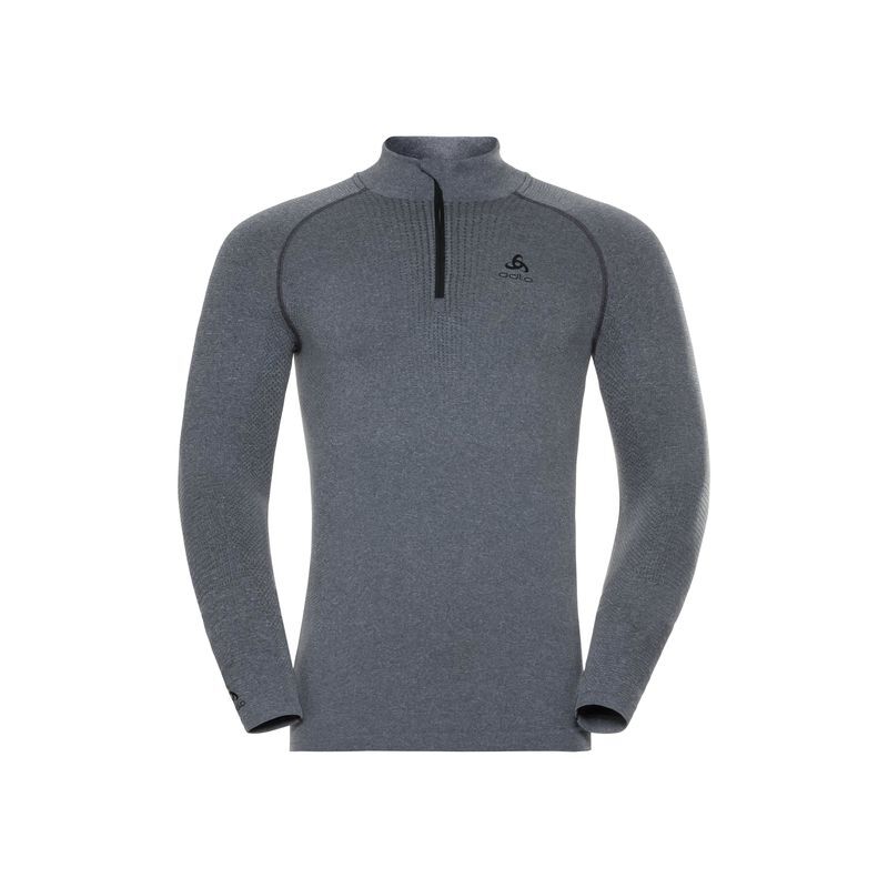 Odlo Performance Warm BL Top Turtle Neck L/S Half Zip - Base layer - Men's