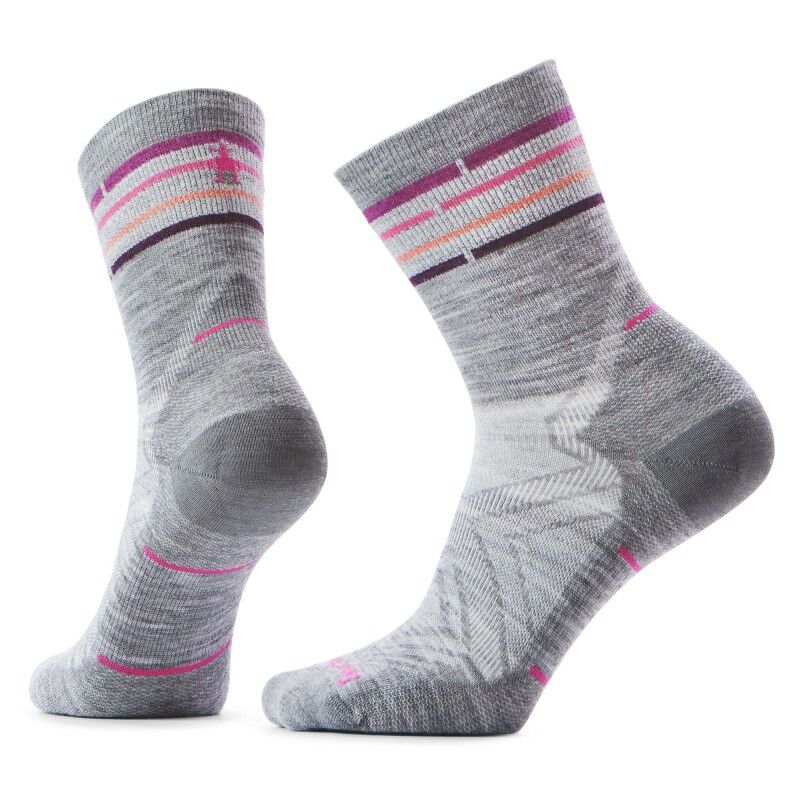 Run Zero Cushion Mid Crew Socks - Løbesokker - Damer