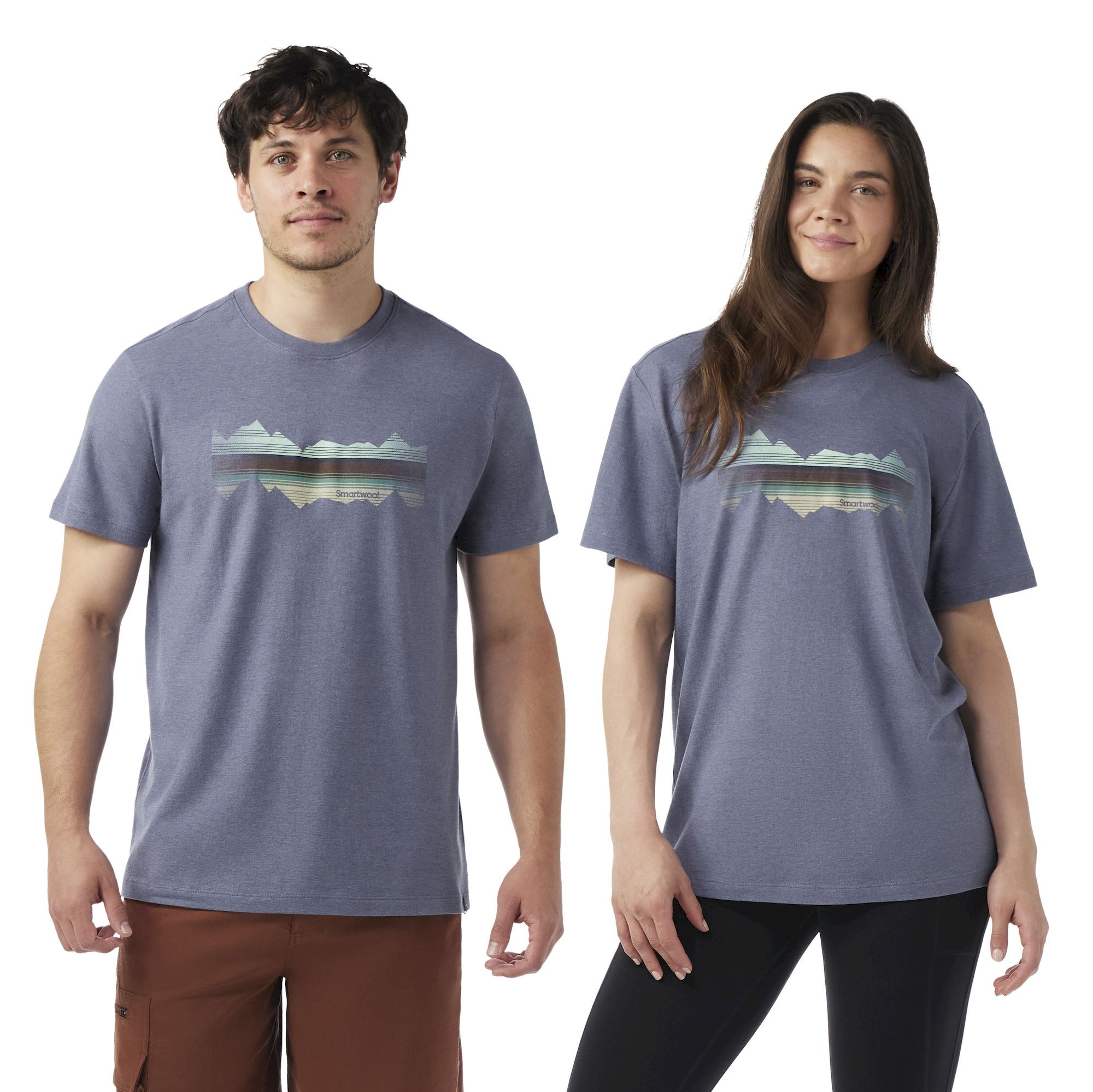 Smartwool Mountain Horizon Short Sleeve Graphic Tee - T-shirt | Hardloop