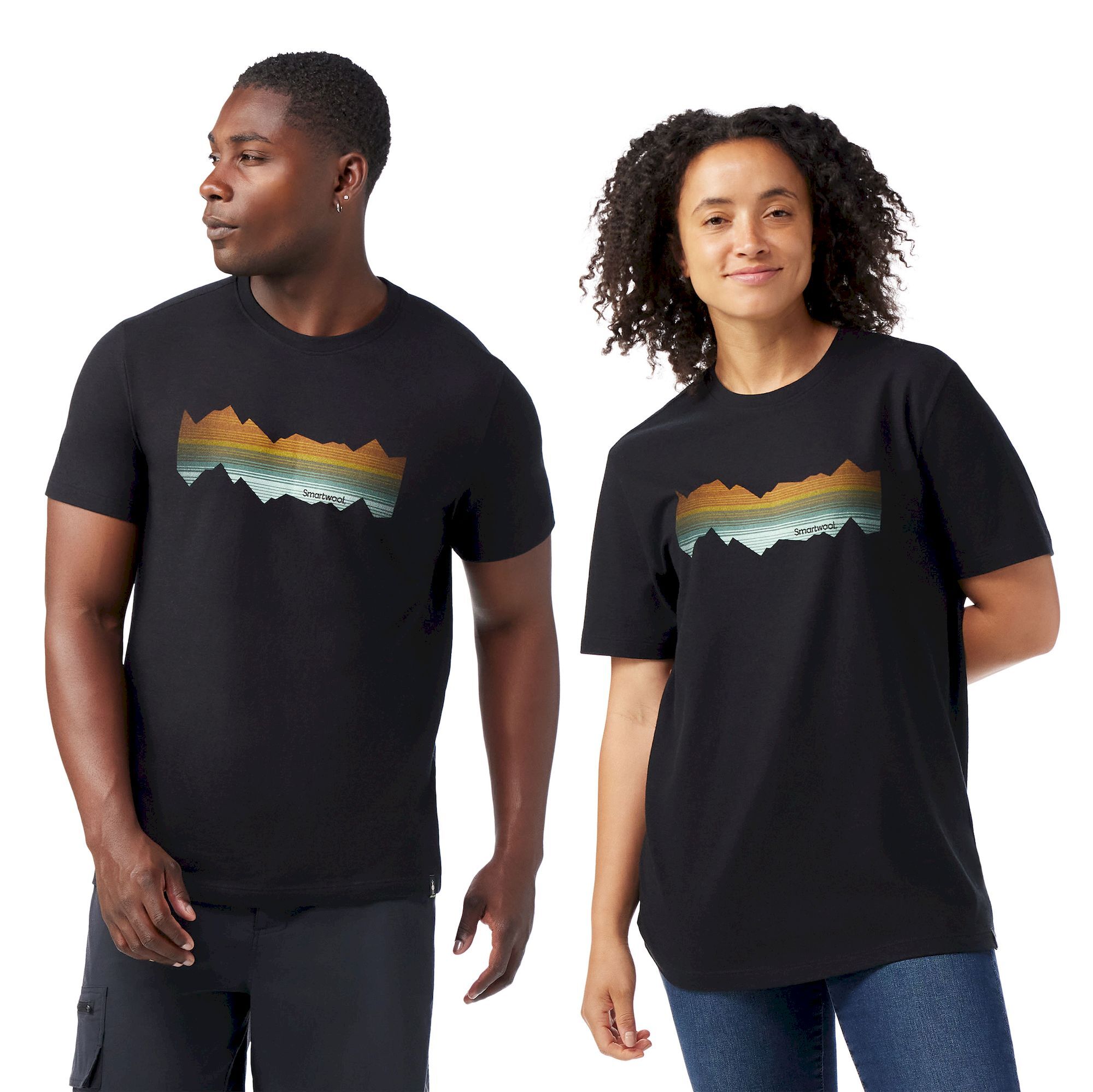 Smartwool Mountain Horizon Short Sleeve Graphic Tee - T-shirt | Hardloop