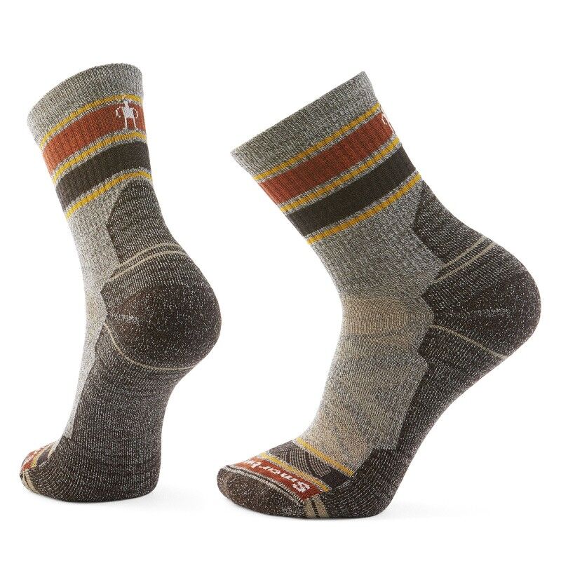 Hike Light Cushion Striped Mid Crew Socks - Trekkingsocken - Herren