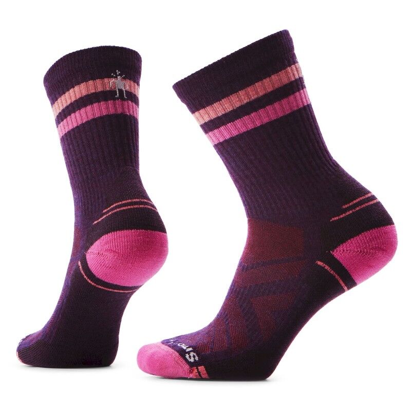 Hike Light Cushion Tube Stripe Crew - Dámské Turistické ponožky