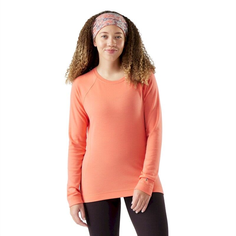 Haut Smartwool Femme 2X – Couche De Base Thermique En Laine Mérinos 250, Manches Longues, Gris